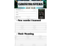 ESL Movie Guide Worksheets - Ghostbusters preview 2