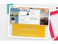 ESL Movie Guide Worksheets on "CODA" preview