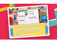 ESL Movie Guide Worksheets - Toy Story 5 preview