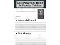 ESL Novel Study - Miss Peregrine's Home for Peculiar Children preview 2