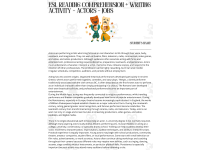 ESL Reading Comprehension + Writing Activity Worksheets - Actor - Jobs preview 2