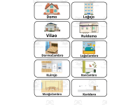 Esperanto Picture Vocabulary Flashcards - Home & Furniture preview 2