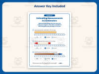Estimating Measurement in Centimeters Worksheet – 2nd Grade Estimation preview 3