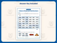 Even Number Ants Maze Worksheet – 2nd Grade Even and Odd & Patterns preview 3