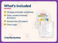 Everyday Shapes & Solids – Reading Worksheet – 3rd Grade Math Practice preview 5