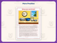 Everyday Shapes & Solids – Reading Worksheet – 3rd Grade Math Practice preview 7