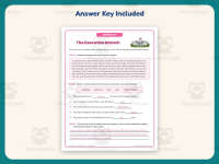 Executive Branch Worksheet – 4th Grade America & Government Practice preview 3