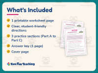 Executive Branch Worksheet – 4th Grade America & Government Practice preview 5