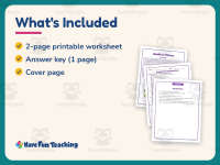 Exercising Health and Fitness Reading Worksheet – 4th Grade Practice preview 5
