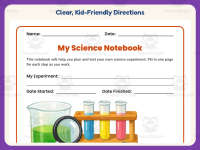Experiments Worksheet: Science Notebook Activity Booklet – 3rd Grade preview 4