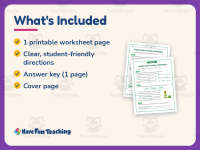 Explain the Function of Adverbs Worksheet – 3rd Grade Grammar Practice preview 5
