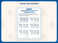 Explaining Why Addition and Subtraction Works Worksheet – 2nd Grade preview 3