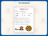 EY IE Digraphs Worksheet – 2nd Grade Long Vowels Practice + Answer Key preview 2