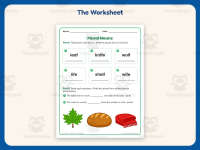 F V Plurals Worksheet – 2nd Grade Nouns Practice + Answer Key preview 2