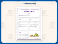 Fairy Tales Planning Page Worksheet – 2nd-5th Grade Narrative Writing preview 2