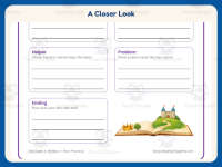 Fairy Tales Planning Page Worksheet – 2nd-5th Grade Narrative Writing preview 3