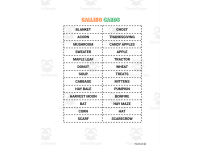 Fall Picture Bingo Game | Make Your Own Bingo Boards | Grades 1-3 preview 5