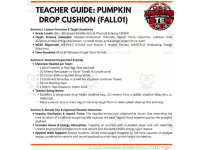 Fall STEM Activity: Pumpkin Drop Cushion Challenge (FALL01) preview 2