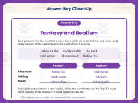 Fantasy and Realism Story Elements Graphic Organizer – 3rd Grade preview 7