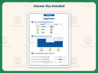 Favorite Vegetables Worksheet – 1st Grade Graphing Practice preview 3
