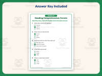 Ferrets Reading Comprehension Worksheet – 1st Grade Animals Practice preview 3