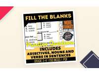 Fill in the Blanks Practice Questions - Vocabulary Grade 3-4 (PDF) preview