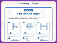 Find the Area Inside Worksheet – 3rd Grade Geometry Practice preview 7