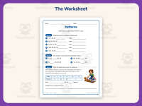 Find the Number Pattern Worksheet – 3rd Grade Patterns Practice preview 2