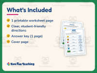 Finding Geometry Examples Worksheet – 1st Grade Shapes Practice preview 5