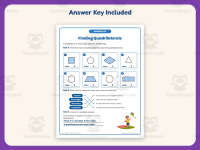 Finding Quadrilaterals Worksheet – 3rd Grade Geometry & Shapes preview 3