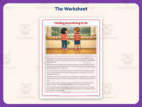 Finding Something To Do – Reading Comprehension Worksheet – 3rd Grade preview 2