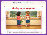 Finding Something To Do – Reading Comprehension Worksheet – 3rd Grade preview 4