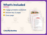 Finding Something To Do – Reading Comprehension Worksheet – 3rd Grade preview 5