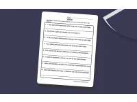 Finding Verbs Worksheet preview
