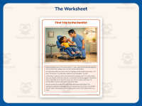 First Trip to the Dentist – Reading Worksheet – 2nd Grade Practice preview 2