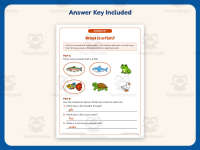 Fish Classification Worksheet – 2nd Grade Animals Practice preview 3