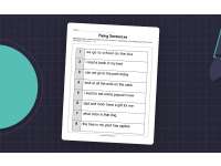 Fixing Sentences Worksheet preview