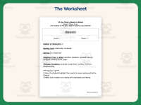 Fluency Worksheet: If You Take A Mouse – 1st-4th Grade Practice preview 2