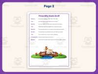 Fluency Worksheet: Three Billy Goats Gruff – 3rd Grade Practice preview 3