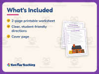 Fluency Worksheet: Three Little Pigs Reader’s Theater – 3rd Grade preview 5