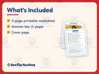 Follow the Recipe Reading Comprehension Worksheet – 5th Grade Food preview 5