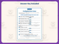 Four Digit Place Value Conversions Worksheet – 3rd Grade Math Practice preview 3