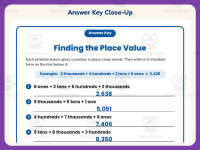 Four Digit Place Value Conversions Worksheet – 3rd Grade Math Practice preview 7
