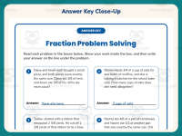 Fraction Problem Solving Worksheet – 4th Grade Fractions Practice preview 7