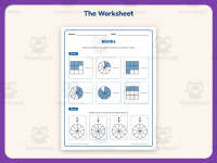 Fractions Ninth Worksheet – 3rd Grade Math Practice + Answer Key preview 2