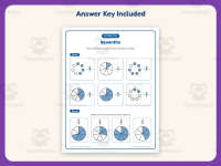 Fractions Seventh Worksheet – 3rd Grade Math Practice + Answer Key preview 3