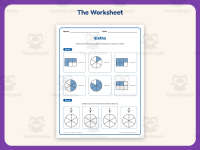 Fractions Sixth Worksheet – 3rd Grade Math Practice + Answer Key preview 2