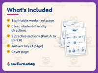 Fractions Tenth Worksheet – 3rd Grade Math Practice + Answer Key preview 5