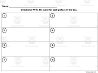 FREE Mixed CVC Picture Task Cards | Short Vowel Spelling Practice preview 6
