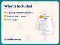 Fresh Paint Reading Comprehension Worksheet – 4th Grade Practice preview 5